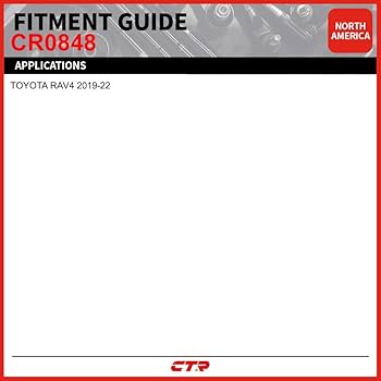 CTR CR0848 [OE Supplier] Inner Tie Rod End Compatible with
