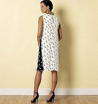 Butterick Patterns B6317 Misses' Pullover V-Neck Dresses, Size E5 (14-16-18-20-22)