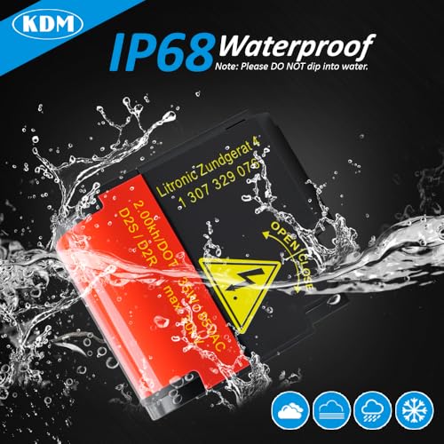KDM Xenon HID Headlamp Ballast Igniter Starter ECU Control Fit for BMW E46 E63 E64 E83 Benz W220 W169 W245 Mini Cooper Ford Mondeo Galaxy Volvo Audi A3 VW Jetta Golf,Replace OEM# 1307329076