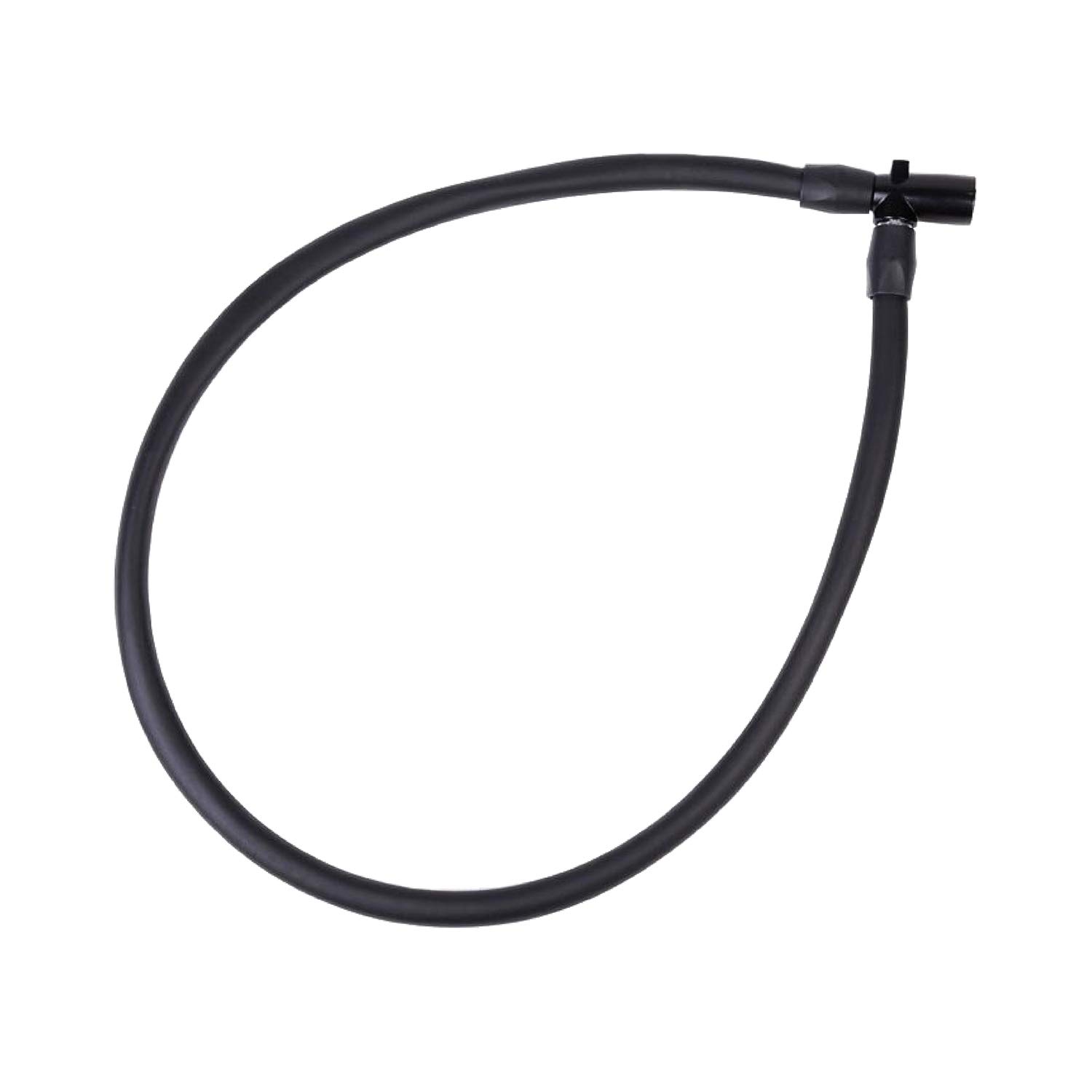 evoEVO Lock-It Cable Bike Lock with Key, 32”, 6mm, Black