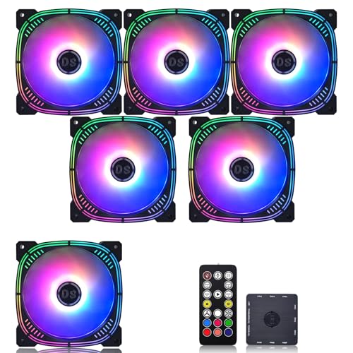 Ventilateurs de boîtier PC Rainbow DS pour illuminer votre espace de travail