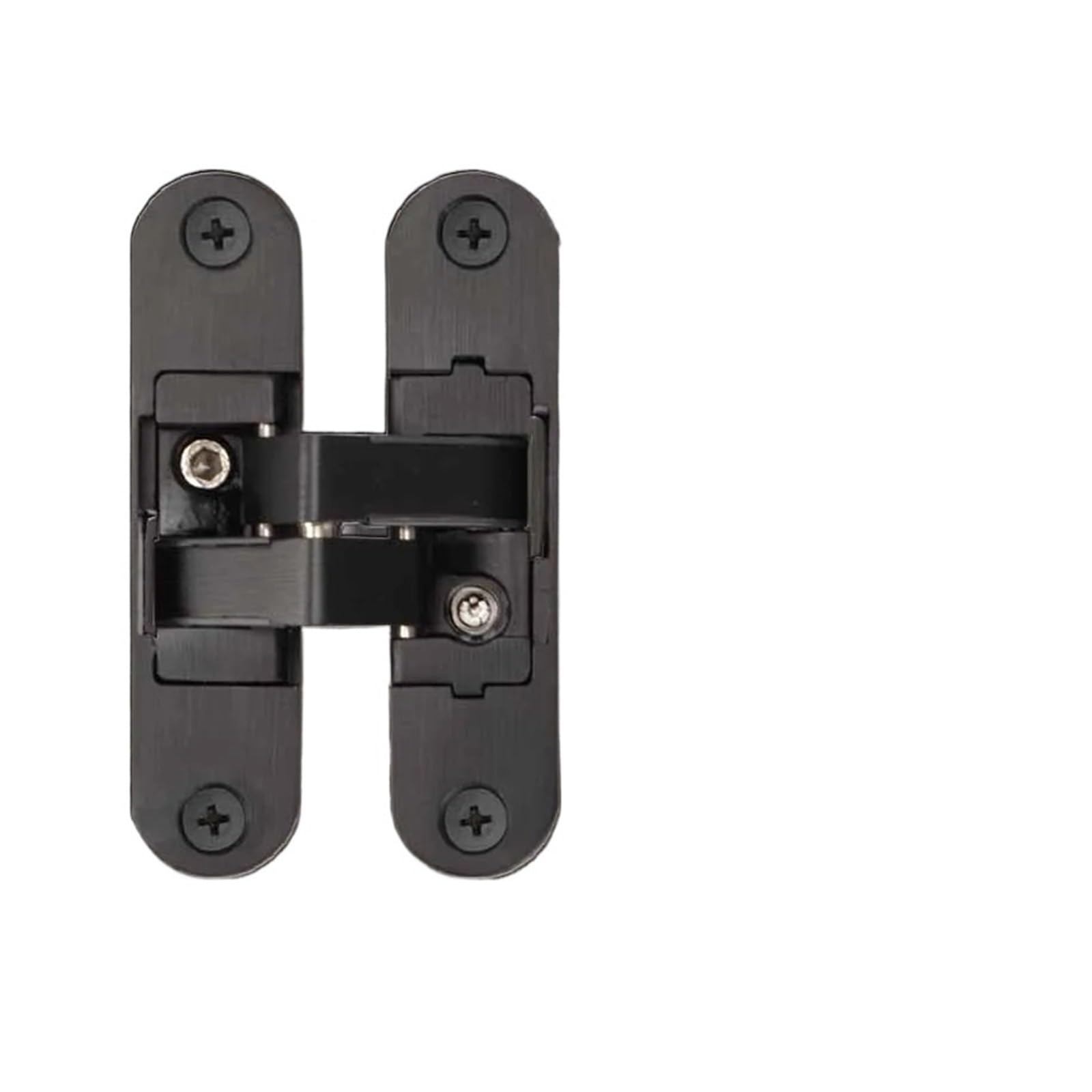 Chtkagv Black Right Adjustable Invisible Door Hinge Hidden
