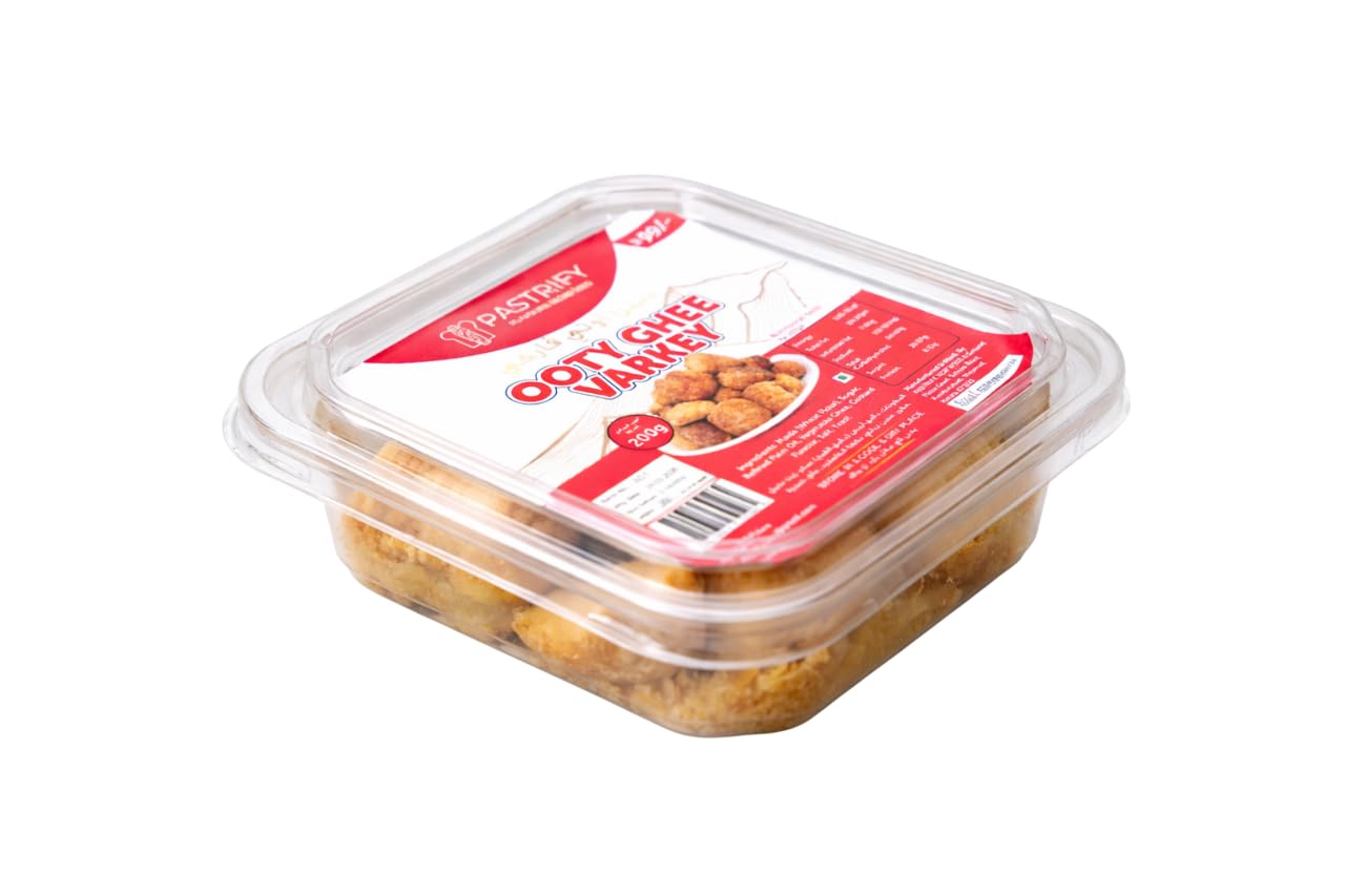 PASTRIFY Premium Ooty Ghee Varkey Cookies 200g (Pack of 3