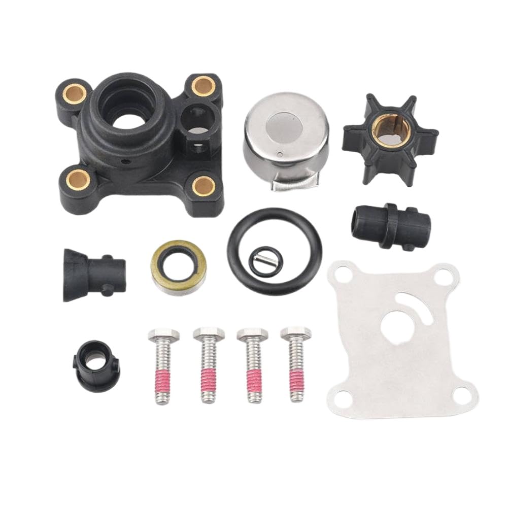 Kit Riparazione Pompa Acqua Girante 394711 Compatibile Con 9.9HP 15HP | Adatto per motori fuoribordo di barche; Sostituisce i numeri di parte 394711 391698 0394711