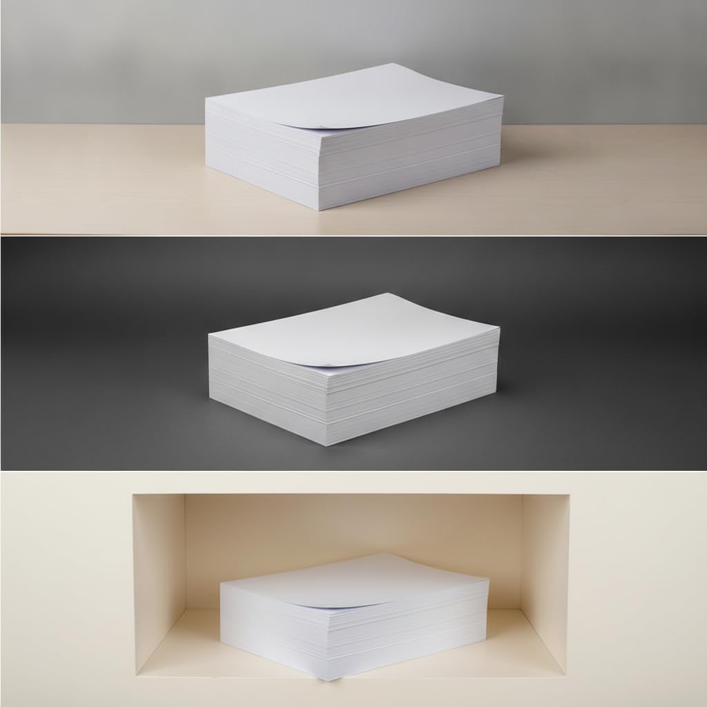 Beschichtete Papierbögen Druckpapier Karton Visitenkartenpapier Bastelpapier mit Matter Oberfläche für Doppelseitigen Tintenstrahldruck für, A3 250g Farbsprüh-Karton 50 Blatt