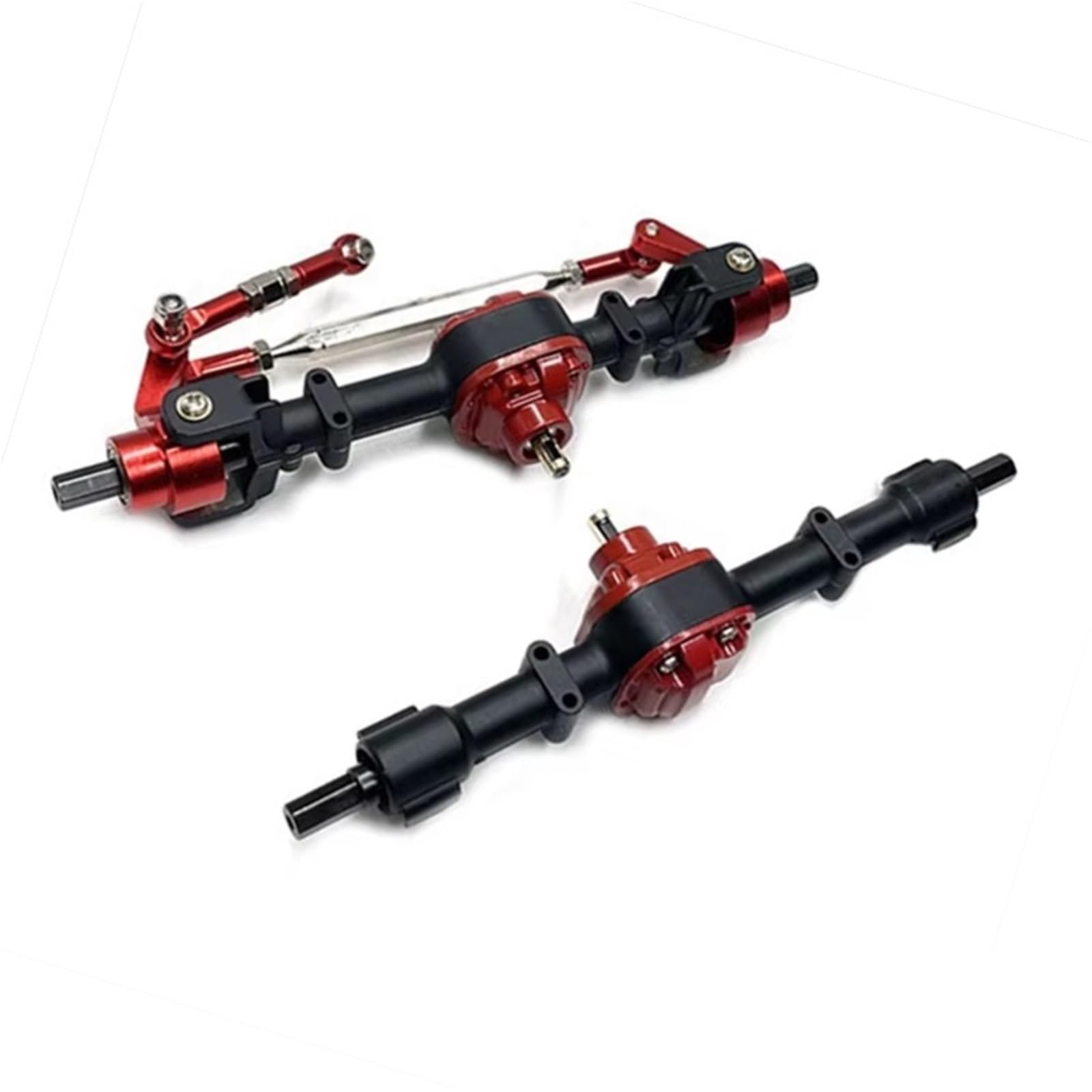 Compatible con MN para MN78 D90 D91 D96 para MN98 para MN99S Repuestos para Coche De Control Remoto Actualización del Conjunto De Eje Delantero Y Trasero Accesorios RC
