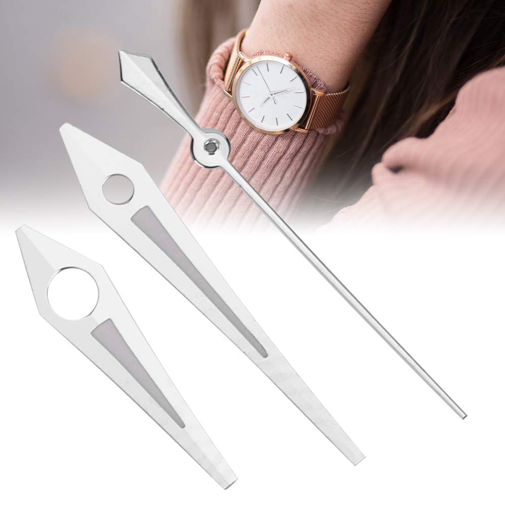 Set Lancette Orologio ETA2824 | Ore, Minuti, Secondi | Argento O Nero | Ricambio Per Orologiai E Riparazioni T41