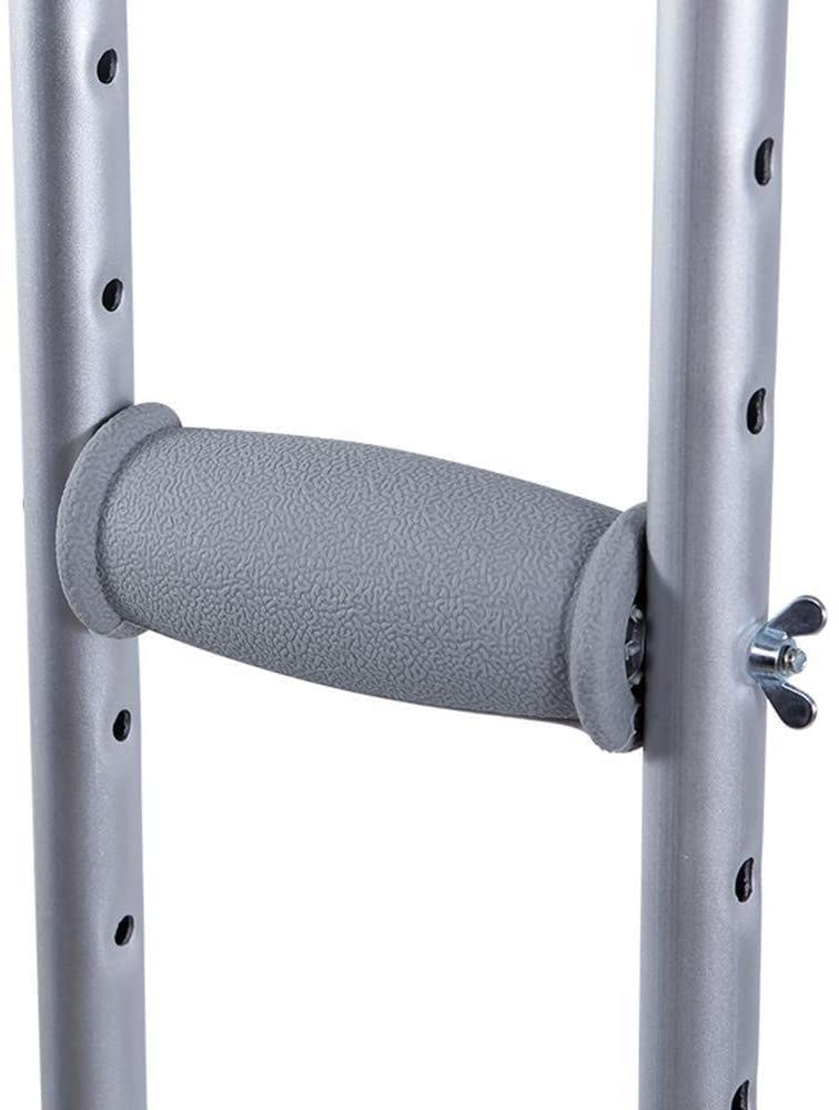 Muletas para Adultos Alejados de Aluminio Alejo Gruesos Muletas de Axilas Caminantes Ajustables Dos Altura Corhehalos retráctiles Caminata con Hospital excelente para Viajar o Trabajar