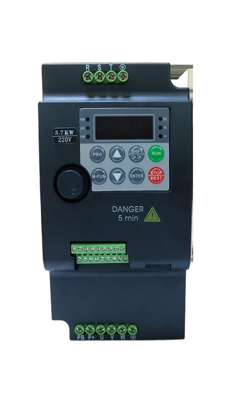 Variador De Frecuencia 3.7KW 5HP 220 1 wejście fazowe 3 wyjście Ph ekonomiczny Mini VFD przemiennik częstotliwości do falownika sterującego prędkością silnika Kompaktowa konstrukcja