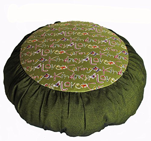 Boon Decor Meditation Cushion Zafu Pillow for Children - Loving Kindness