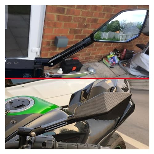 Espejo retrovisor de motocicleta sin vibraciones para NSR125 con pernos 8 y 10 mm 5