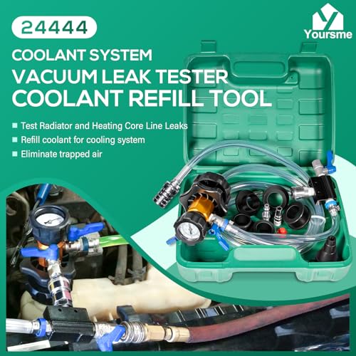 image for Yoursme 24444 Coolant System Refiller Kit/Vacuum Coolant Refill Tool L