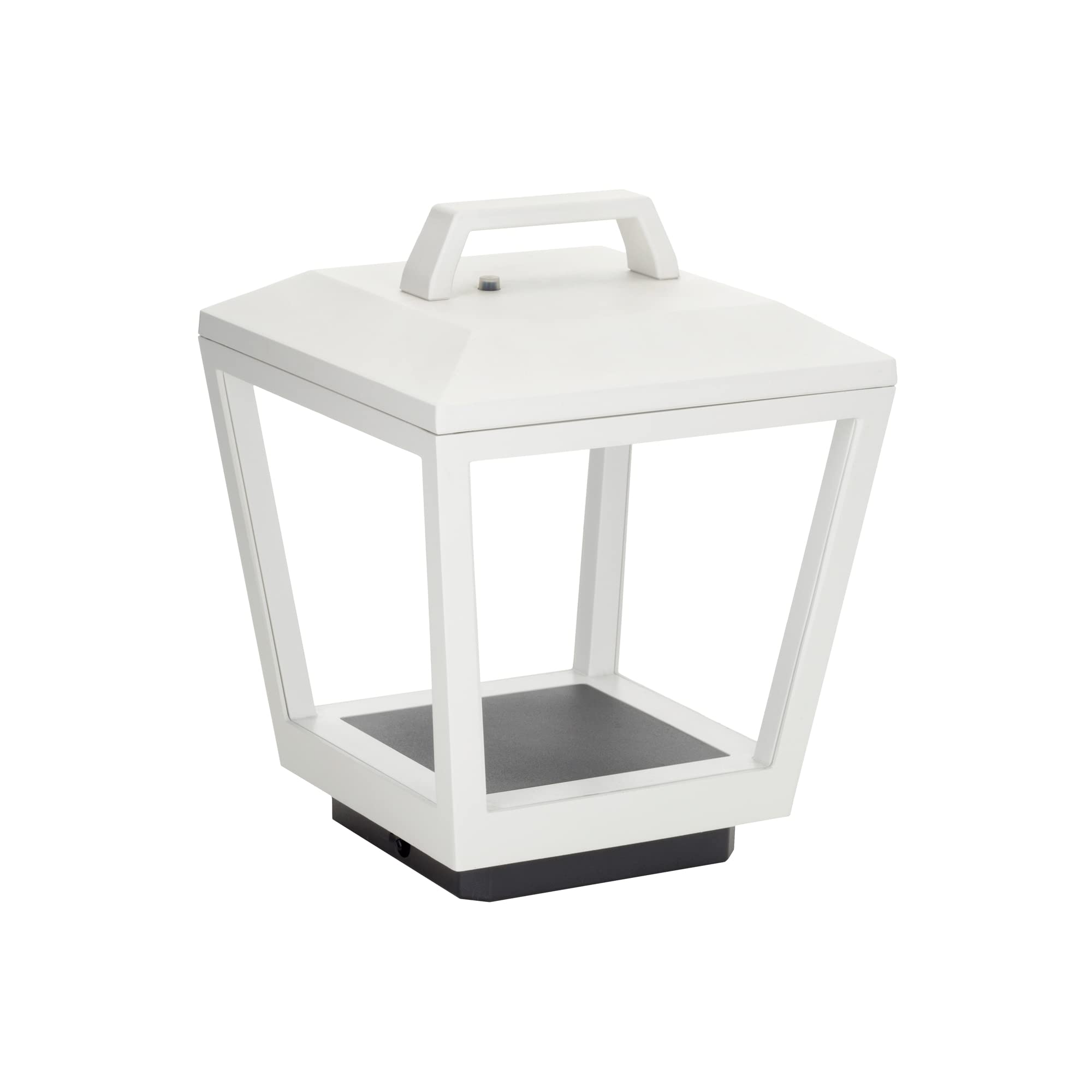 Lámpara Baliza Sobremuro BLED Antracita LED SMD Portátil Recargable con IP54 para Exterior, Terrazas, Porches y Jardín | IP65, Ideal para Exterior, Para Terrazas, Porches o Jardín, Sobremesa