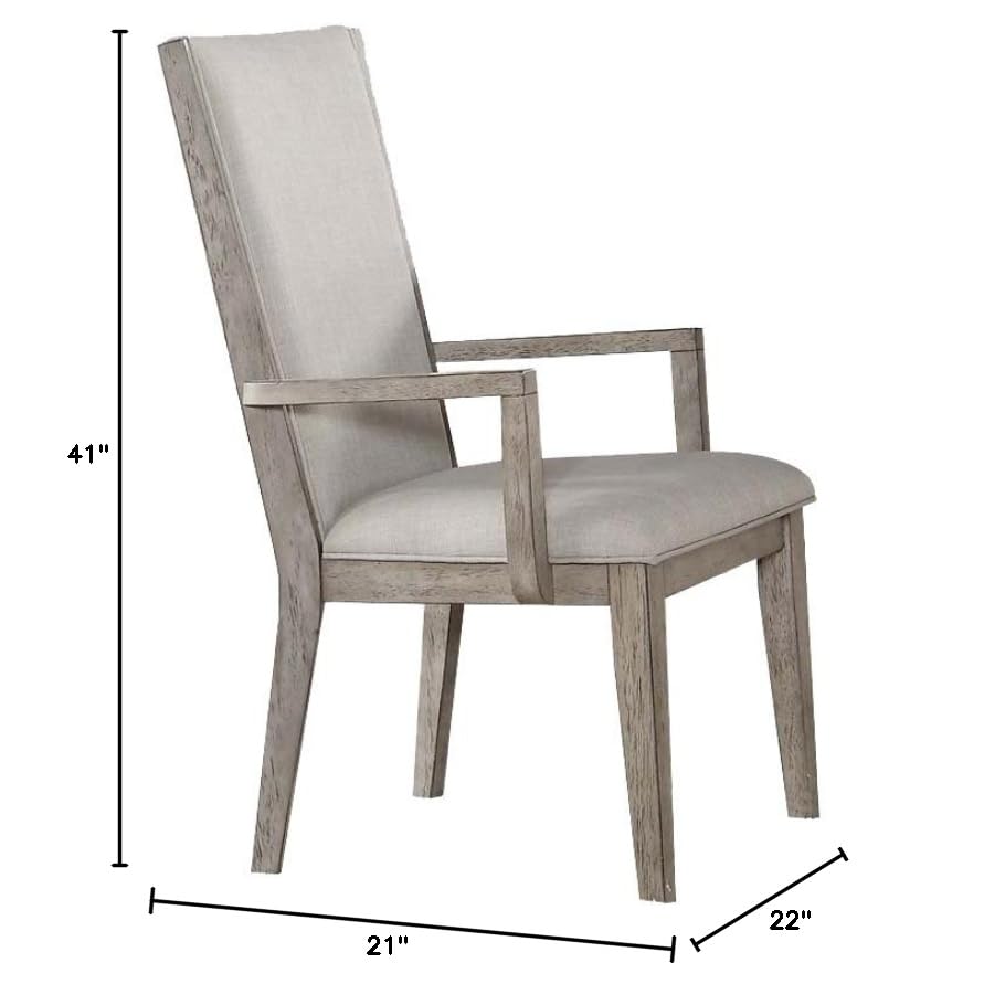Sillón Tapizado Plegable Gris miniatura 7