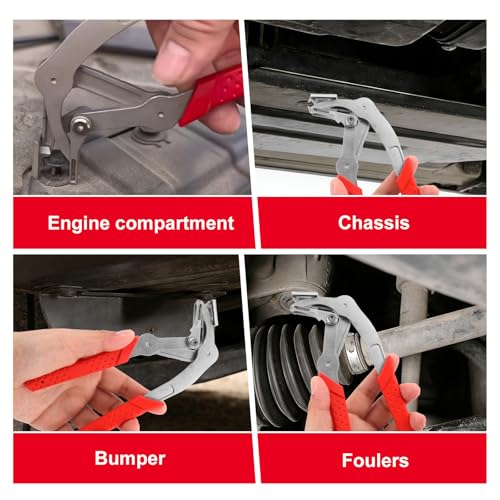 Pince à clips auto indispensable pour démonter un panneau de porte proprement sans casser