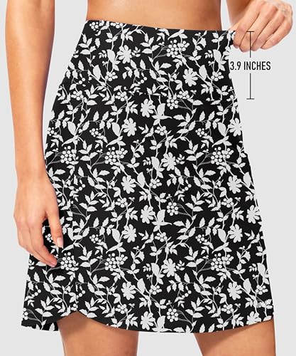 Image of Viodia Women's 18 inch /20 inch Long Swim Skirt High Waisted Modest Swimsuits Skirt Bathing Suit Tummy Control Swim Bottoms