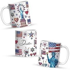 XUA-1124-3660-Fourth Of July Mug