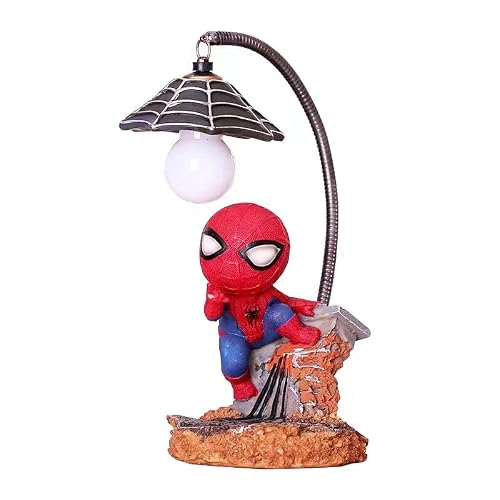 Spider Superhero Lamp, Superhero Night Light For Children Gift Toy Home Decor #TOP30
