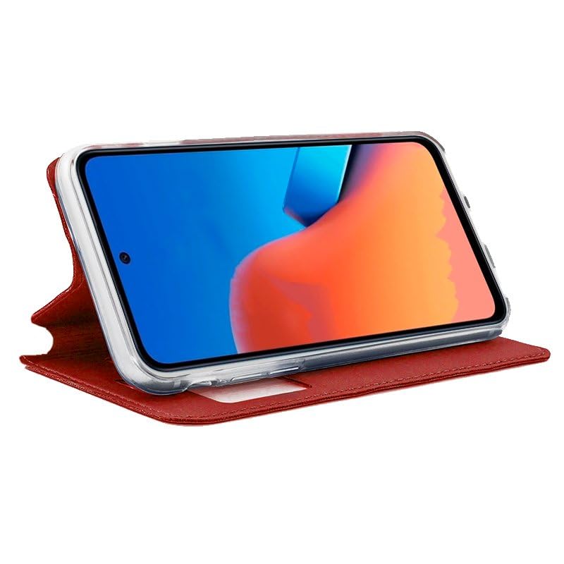Cool Flip Cover for Xiaomi Redmi 12 Smooth Red - Image 2