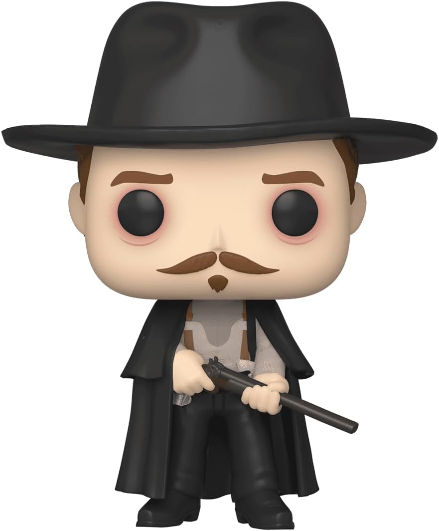 POP Tombstone - Doc Holiday Funko Vinyl Figure (Bundled with Compatible Box Protector Case), Multicolor, 3.75 inches