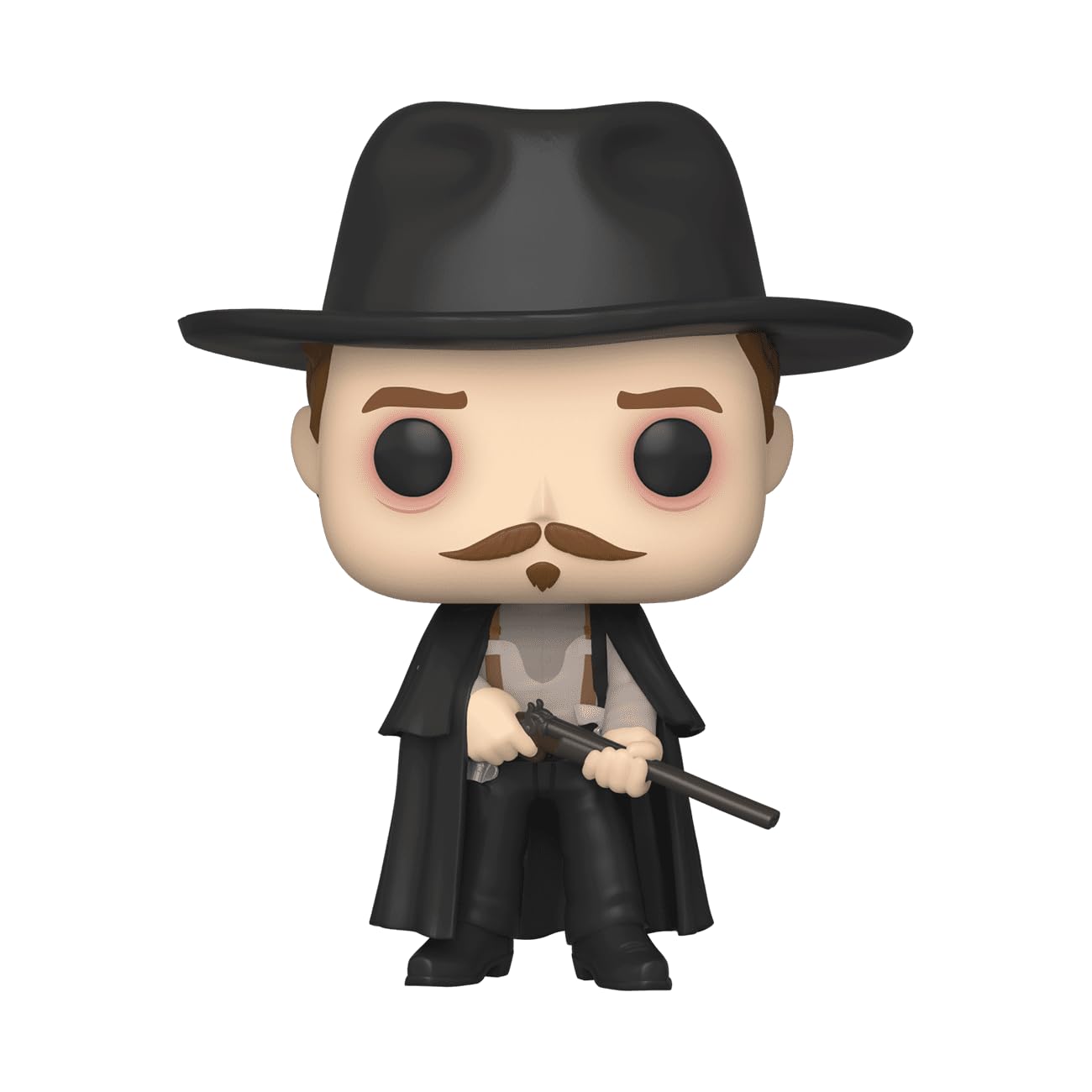 POP Tombstone - Doc Holiday Funko Vinyl Figure (Bundled with Compatible Box Protector Case), Multicolor, 3.75 inches