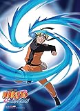 Great Eastern Entertainment 5241 Naruto Shippuden Naruto Rasengan Wall Scroll, 31 by 43-Inch