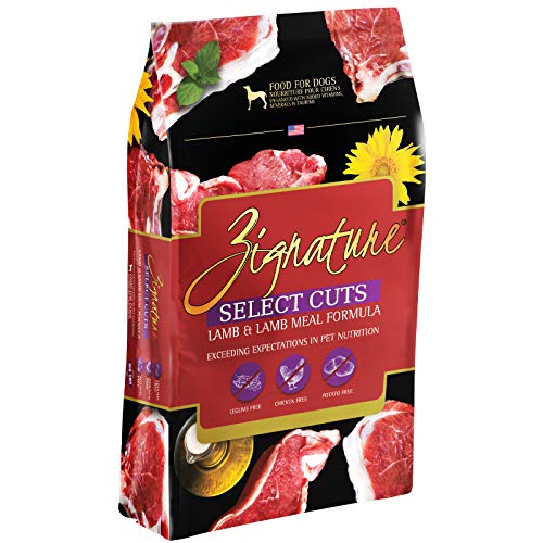 Zignature select cuts lamb formula 12.5lb