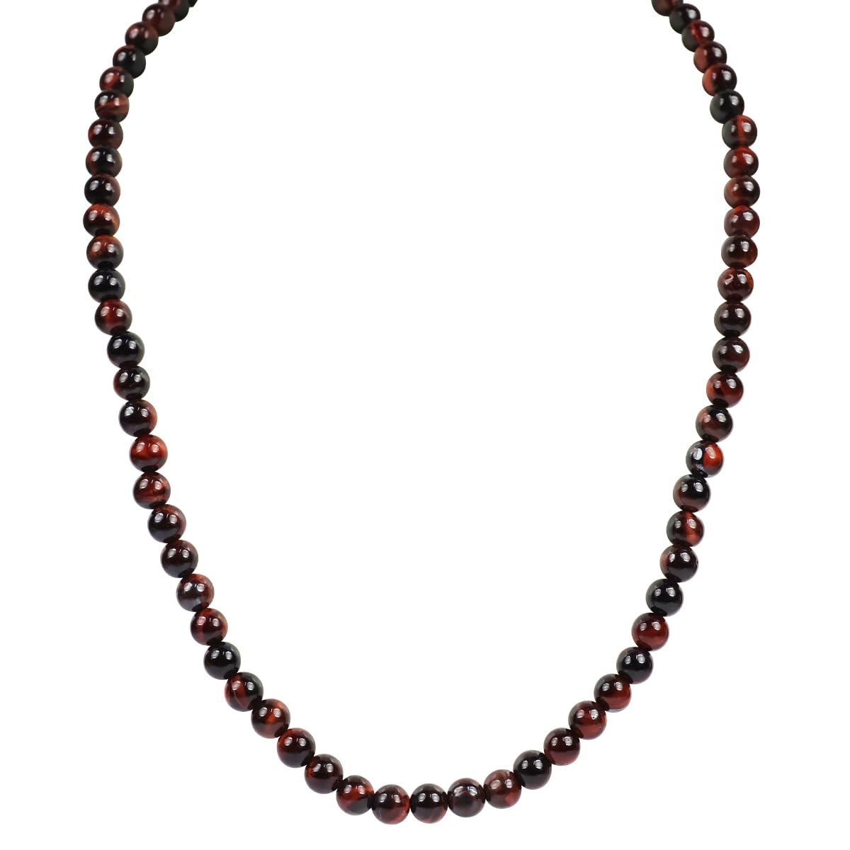 Reiki Crystal Products Unisex Adult Natural Red Tiger Eye 6 Mm Round Bead Necklace Mala Crystal Gemstone Mala For Reiki And Crystal Healing (B0CMQKWDFL) Amazon Price History, Amazon Price Tracker