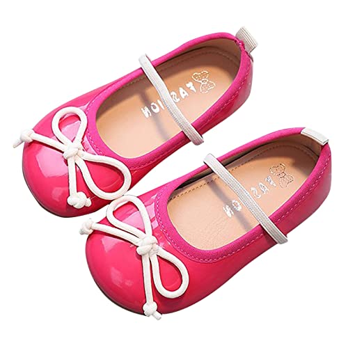 Toddler Kids Mary Jane Flat Shoes Little Girls Dress Ballet Shoes Non Slip Soft Sole Platform Birthday Party Sandals
