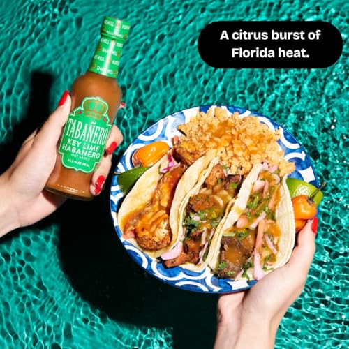 Image of Tabanero Hot Sauce, All Natural, Habanero Sauce Gift, Key Lime Flavor, 5 oz