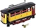 Bck 7 pollici Vintage Clockwork Streetcar Collezione vintage Fotografia Puntelli Puntelli Decoration Vento Tin Tram Giocattolo meccanico for bambini Toddlers Boys and Girls Spagnolo Tram