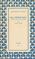 Mrs Montagu: Queen of the Blues B000WR0GAA Book Cover