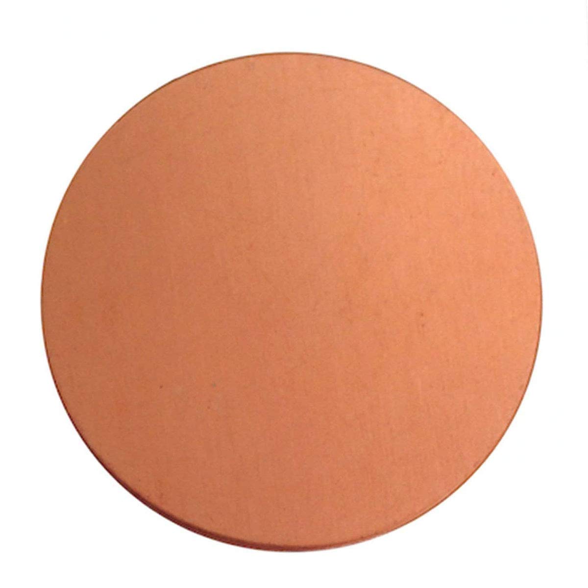 Stahlplatte, Metalle, rundes Blech, Stahlblech, reines Kupferscheibenblech, runder Kreis, Dichtungsplatte, rund, 5,9 Zoll, for CNC-Metallbearbeitung, Rohstoffe, Dicke 1–6 mm, 1,0 x 150 mm ( Size : 6.0