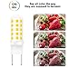 G8 Led Bulb Dimmable for GE Microwave Oven, 120V 50W Kitchen Over Stove Light/Surface Light Bulb for GE Over The Range Microwave Hood, Replaces WB08X10057 WB08X10051, 5W 500LM Warm White 3000K, 2 Pack