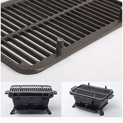 Barbecue au charbon portable compact avec amortisseur de camping