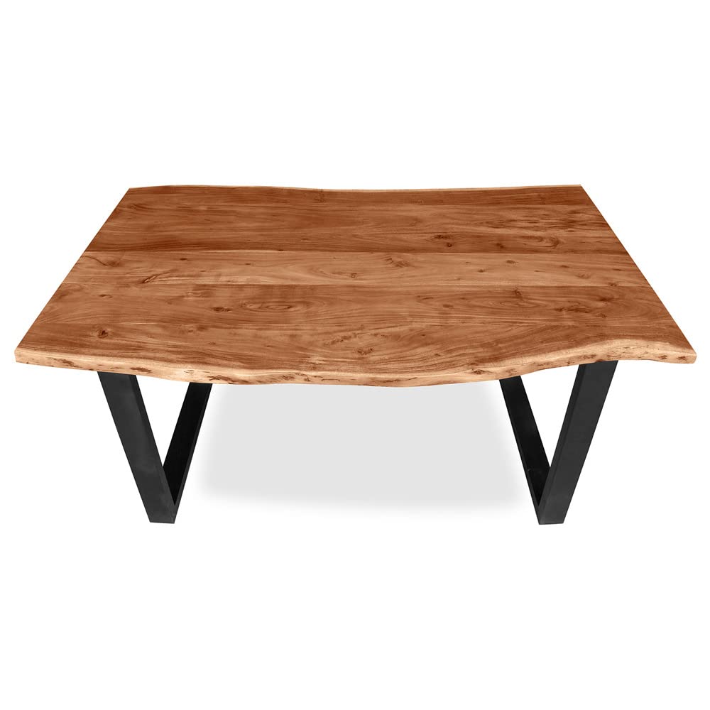 Acacia Wood Dining Table Amazon.in Home & Kitchen