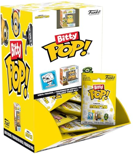 Funko Bitty Pop! Minions Despicable Me Single Blind Bag Vinyl Figures Nouveau