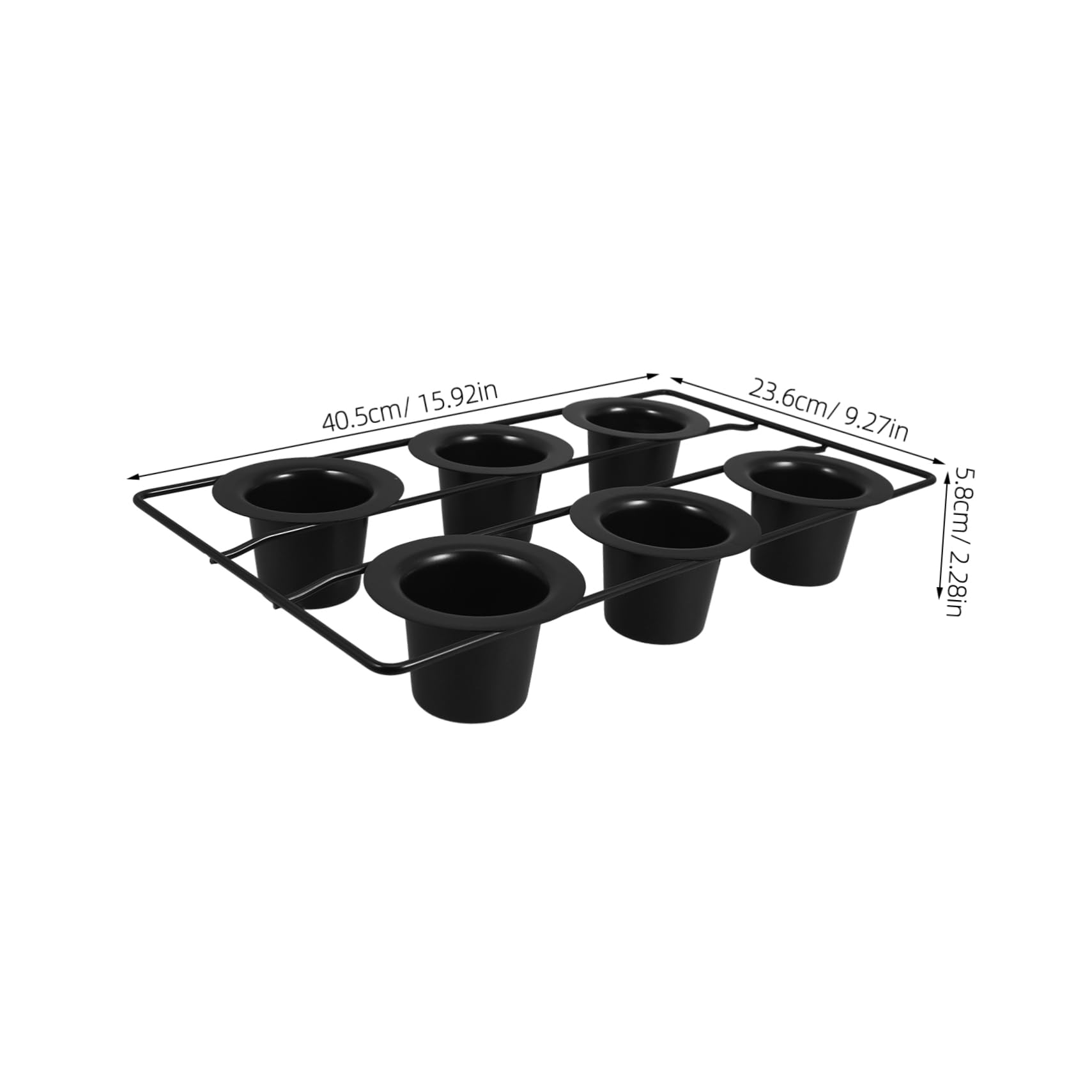 Alipis Moules à Muffins Antiadhésifs Ronds Tasses Pour Cuisson De Cupcakes Moule De Cuisson Pour Four