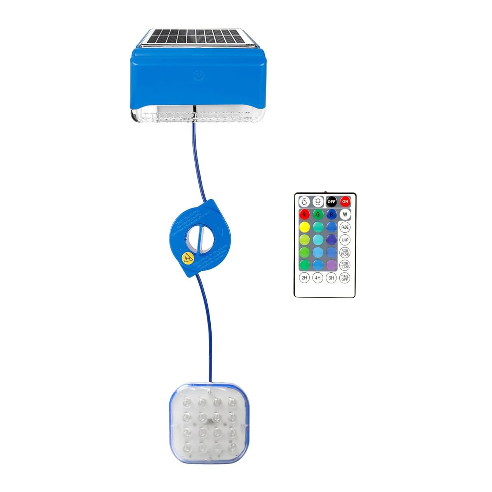 Lampe LED télécommandée 16 couleurs pour éclairage d'ambiance de salon et chambre - 7