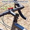 Bike Mount for AirTag Hidden Bicycle Stem Cap Mount Anti-Theft Bike GPS Tracker Accessory Waterproof Holder for 1-1/8 and 1-1/4 Bicycle Headset Cap Sizes #4
