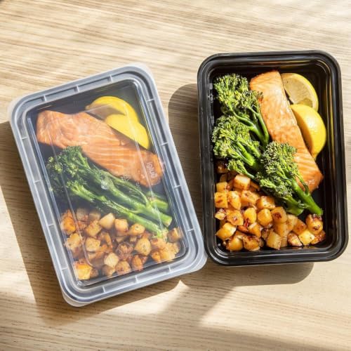 Image of Igluu Meal Prep Containers Reusable (20 Pack) 1 Compartment - 28oz