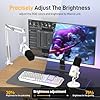 MAONO Gaming Microphone with Boom Arm: XLR/USB Podcast Microphone with Software, Mute Button, Gain Control, RGB PC Mic for Streaming, Recording, PS4/PS5, YouTube Content Creation (PD100XS White) #4