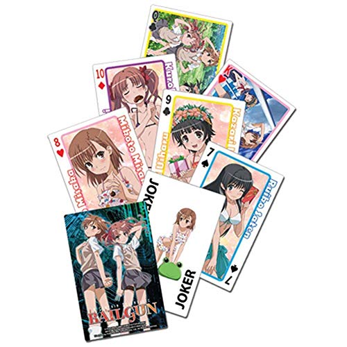 Great Eastern Entertainment A Certain Scientific Railgun Playing Cards