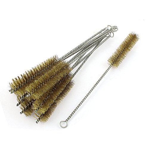 Aexit 32cm Length Punches 30mm Diameter Brass Wire Tube Cleaning Brush Pin Punches 10 Pcs