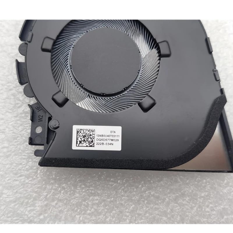 Nuova Ventola di Raffreddamento della CPU per Laptop ASUS VivoBook PRO 14 OLED K3400P M3401QC QE 14X M7400Q M7400QE M7400QC X7400PC N7400P(CPU And GPU Fan)