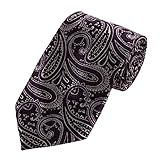 DAN SMITH Indigo,Black,Burly Wood Men'S Tie Purple Neckties Polyester Smart Marketing Management DAA7B05C Floral