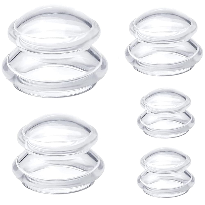 硅胶拔罐按摩疗法套装 5件套