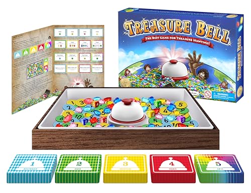 Mind Inventions Treasure Bell | Mejor juego de matemáticas para niños | A partir de 5 años | De 2 a 5 jugadores | Tiempo de juego de 15 a 45 minutos miniatura 4