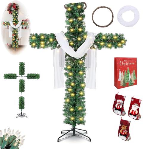 Cross Christmas Tree