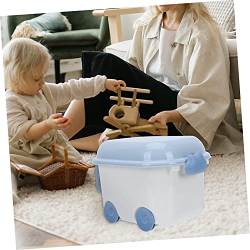 Cabilock 1Pccaixarodasarmazenamentobrinquedosportáteisdiversosrecipientecosméticoparacriançascomcaix